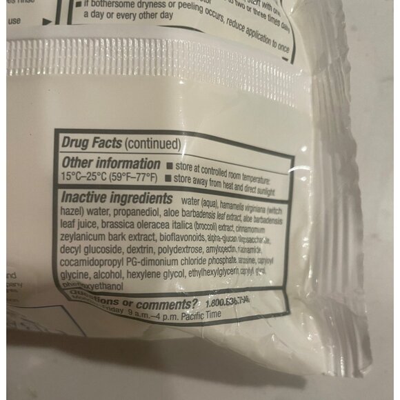 Obagi On the Go Cleansing and Makeup Removing Wipes 25 Ct Each Pack 5 Packages - Picture 4 of 4